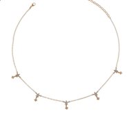 Necklace Rue des Mille Woman Stardust Double in Silver GRZ-BO 5STE - GRZ-BO 5STE
